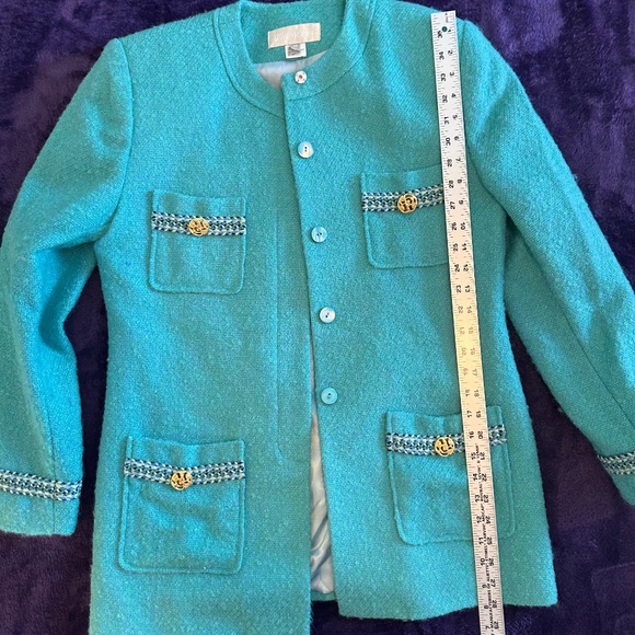 Worth Jackets & Blazers - Vintage Worth Boucle Tweed Blazer - Size 10